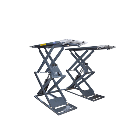 Ножничный электрогидравлический напольный подъемник ПГН-4000/Н-01 Серый RAL7016